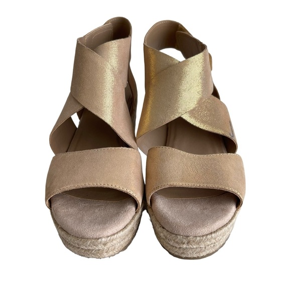 Soul by Naturalizer Oshay Ankle Strap Sandals Women’s Size 9 Espadrille Wedge - Picture 3 of 10